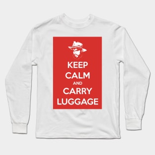 Keep Calm & Carry Luggage Long Sleeve T-Shirt